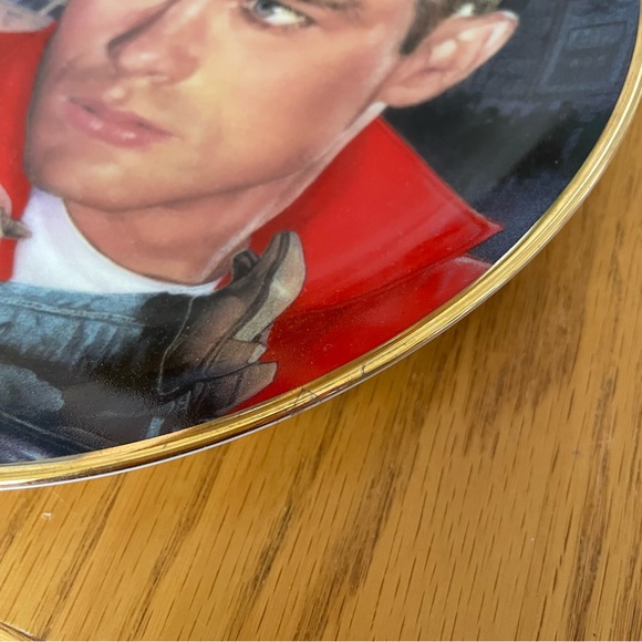 Vintage James Dean Decorative Plate - Picture 3 of 6